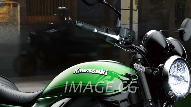 カワサキ「Z650RS」ラスト動画?! 映し出される車影はまさしくZ-RSそのものだ!!│WEBヤングマシン｜新車バイクニュース