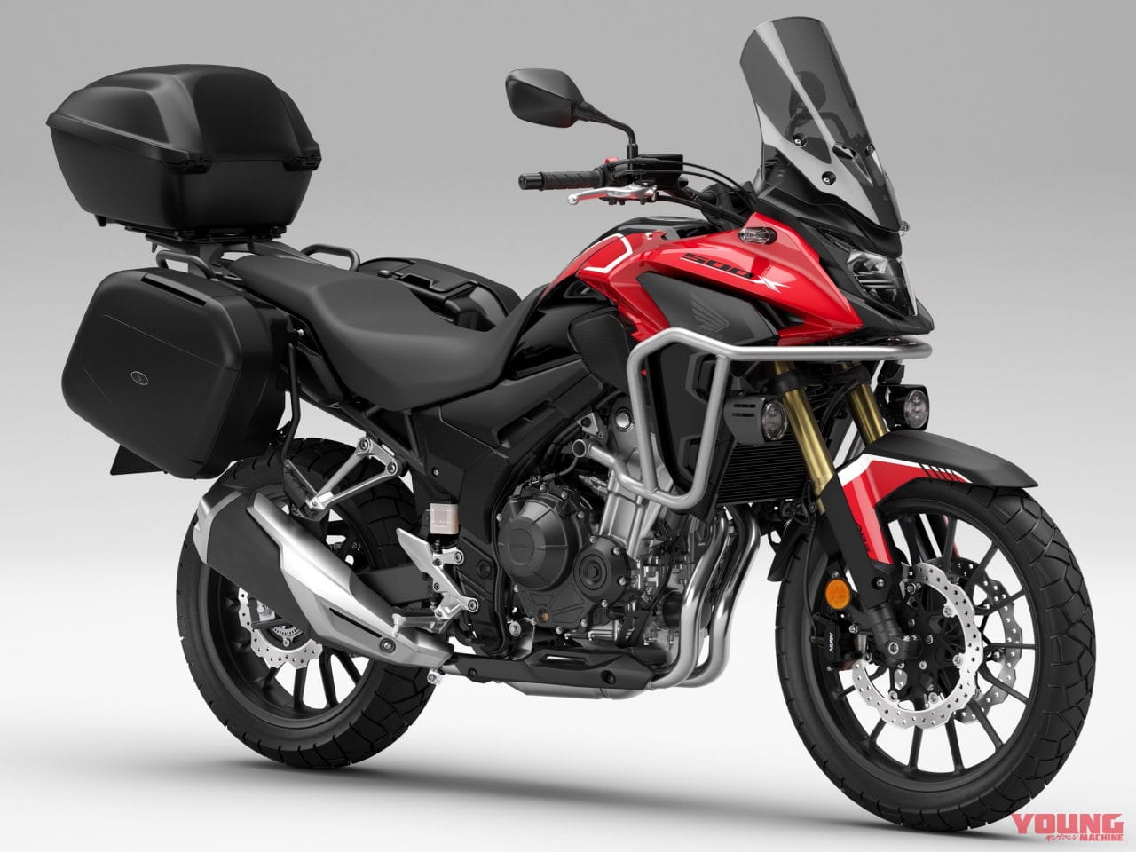 倒立フォークとwディスクをゲット ホンダ400xの欧州版 Cb500x がモデルチェンジ Webヤングマシン 最新バイク情報 倒立フォークとwディスクをゲット ホンダ400xの欧州版 Cb500x がモデルチェンジ Webヤングマシン 最新バイク情報