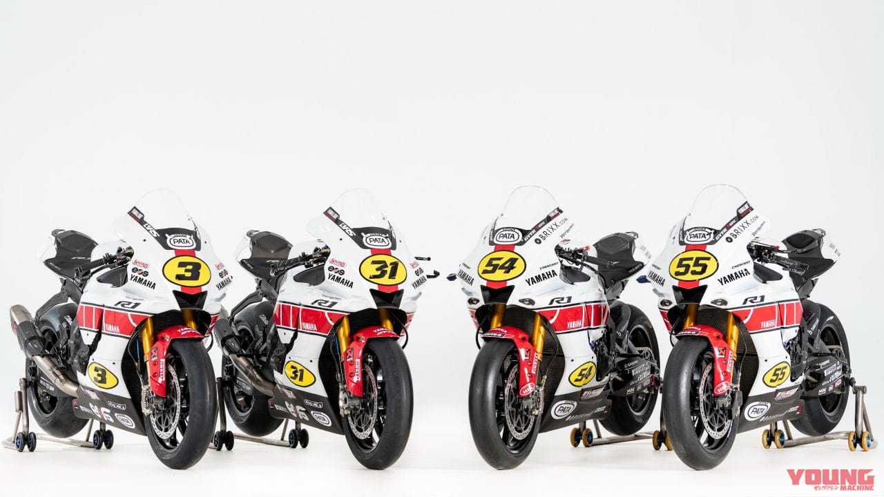 ヤマハYZF-R1 WGP参戦60周年記念カラー|ヤマハWGP参戦60周年カラー、スーパーバイク世界選手権とボルドール24時間に進出!