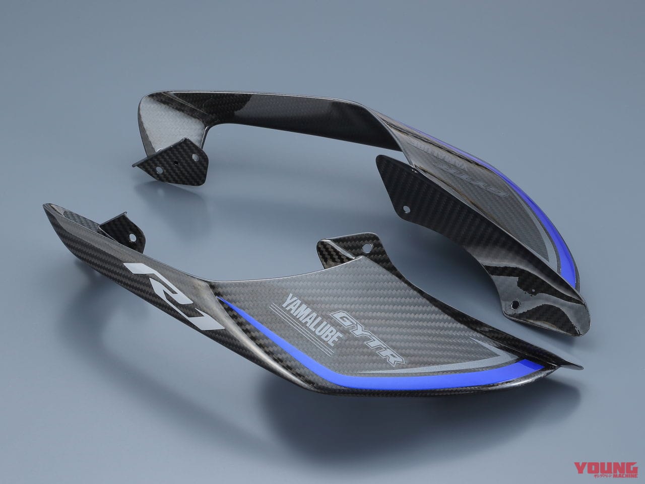 |重量わずか70グラム?! ヤマハYZF-R1用のドライカーボン製ウイングはモトGPマシンがベース