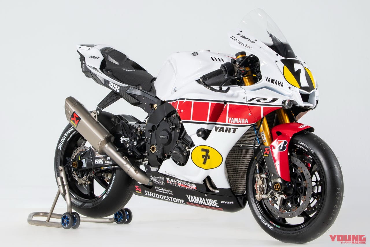 YAMAHA YZF-R1 WGP 60th Anniversary|ヤマハWGP参戦60周年カラー、スーパーバイク世界選手権とボルドール24時間に進出!