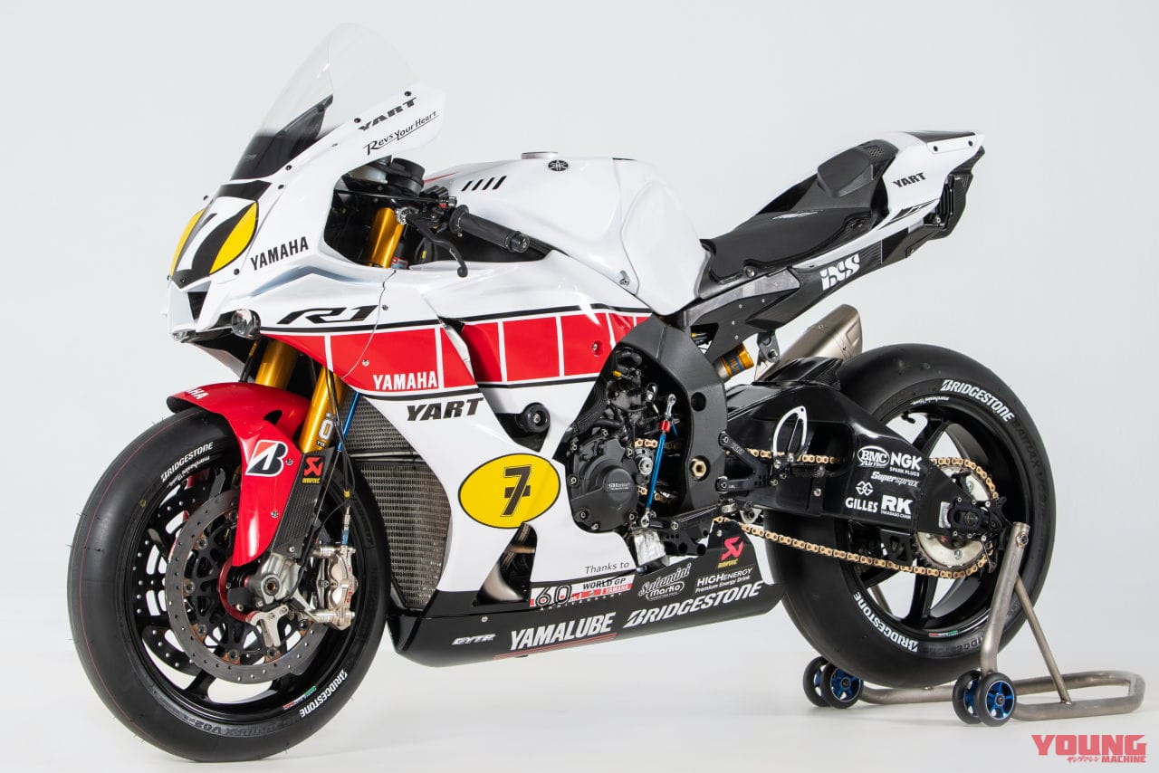 YAMAHA YZF-R1 WGP 60th Anniversary|ヤマハWGP参戦60周年カラー、スーパーバイク世界選手権とボルドール24時間に進出!
