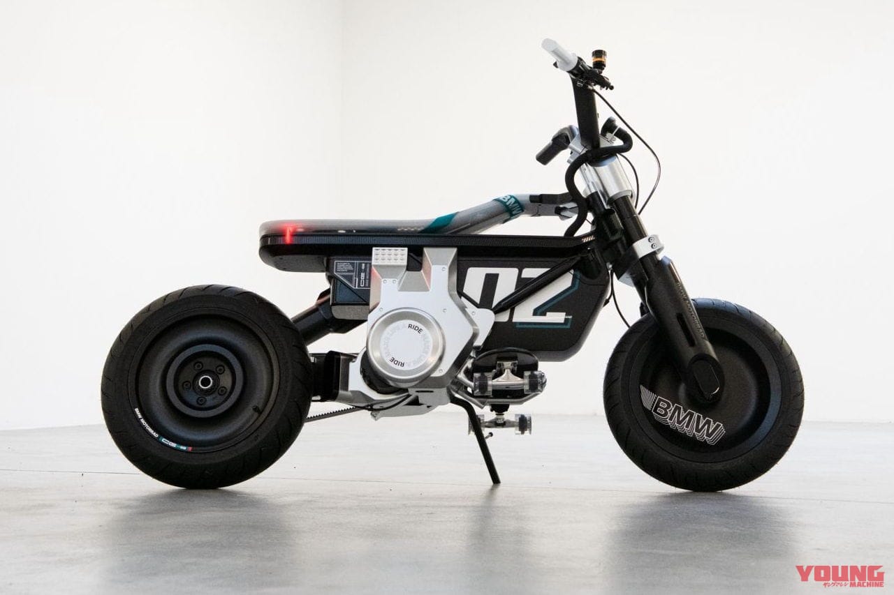 BMW Motorrad Concept CE02|ドイツ製モンキー125みたいのキタ!? BMWが電動バイクのコンセプトモデルを公開
