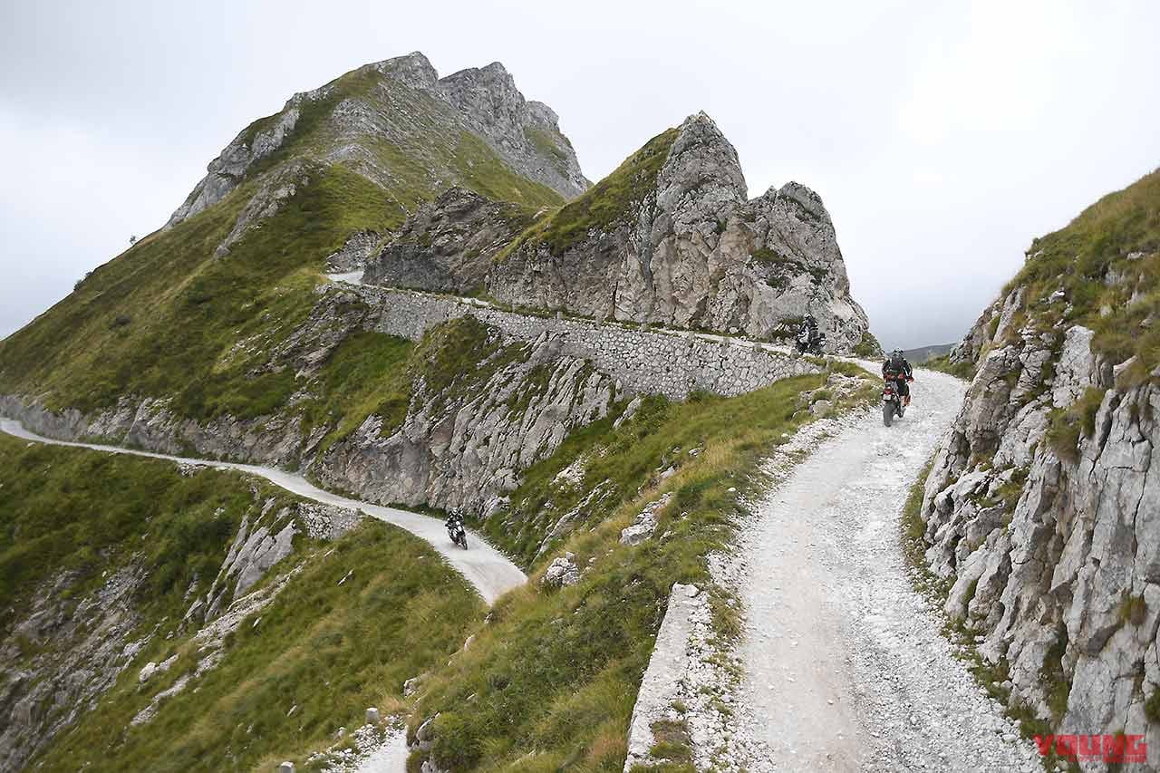 FANTIC RALLY500|HARD ALPINE TOUR|ビッグマシン|アッシエッタの尾根道|ファンティック キャバレロラリー500でイタリアンアルプス1000kmを42時間走破!!〈ハードアルパインツアー〉