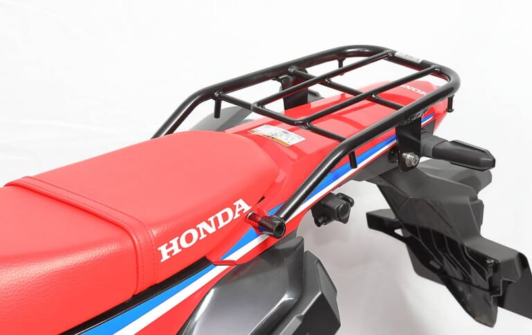 CRF250L|CRF250ラリー|キジマ|リアキャリア|よりタフなアドベンチャーへ!! 新型ホンダCRF250/ラリー用カスタムパーツ登場〈キジマ〉