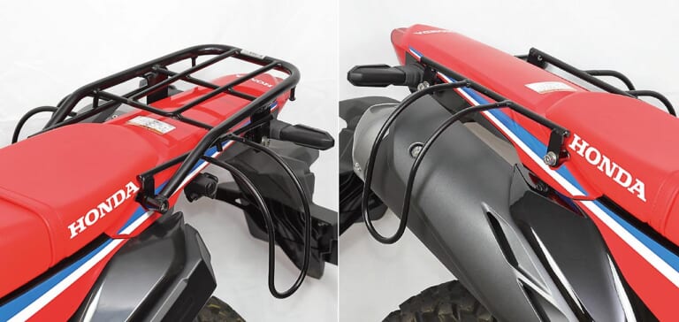 CRF250L|CRF250ラリー|キジマ|バッグサポート|よりタフなアドベンチャーへ!! 新型ホンダCRF250/ラリー用カスタムパーツ登場〈キジマ〉