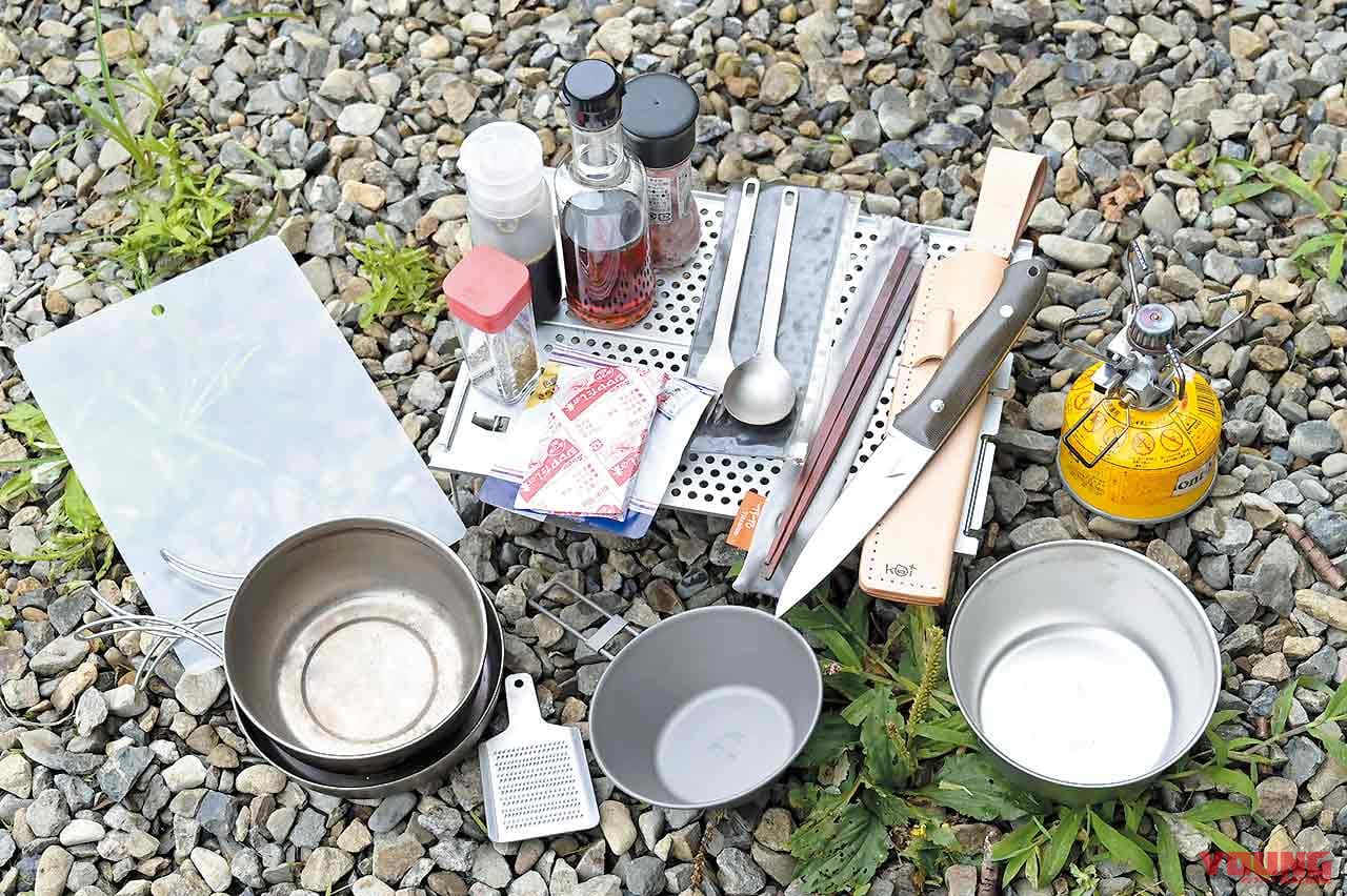 |林道キャンプツーリングのための軽量コンパクト装備&パッキング術のススメ〈リコーダートキャンプツーリング|後編〉