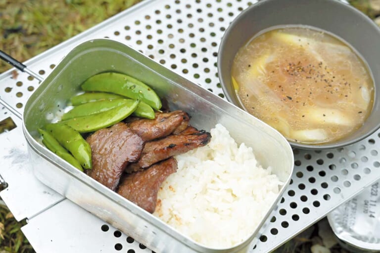 キャンプ飯|メスティン|林道キャンプツーリングのための軽量コンパクト装備&パッキング術のススメ〈リコーダートキャンプツーリング|後編〉