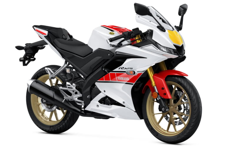 ストロボカラー市販へ！ヤマハ「YZF-R1/R7/R3/R125」のWGP参戦60周年