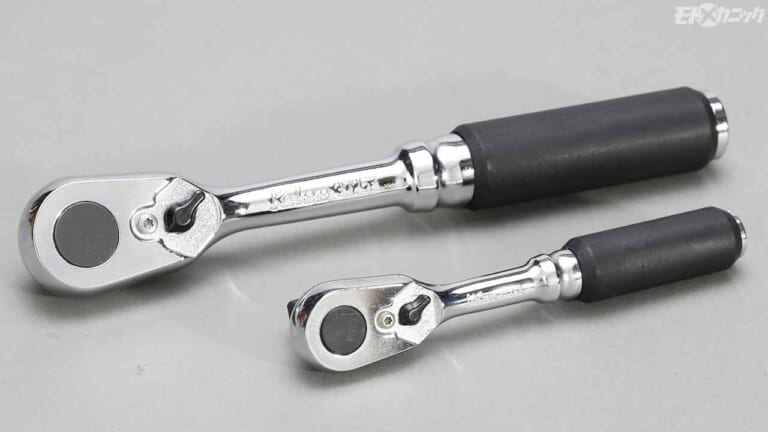 Z-EAL|ラチェットハンドル|バイク整備工具は適材適所がキモ。72歯ラチェット&スリムでコンパクトなソケット群〈コーケン〉