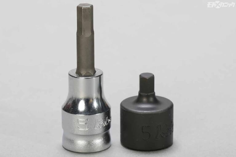 Z-EAL|ヘックスビットソケット|バイク整備工具は適材適所がキモ。72歯ラチェット&スリムでコンパクトなソケット群〈コーケン〉