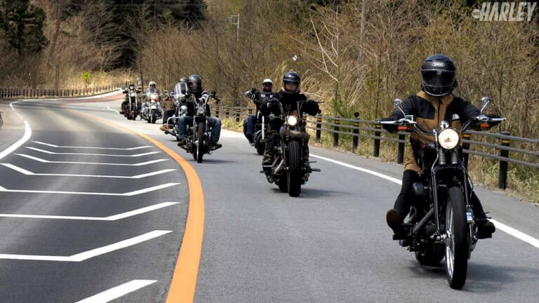 ハーレーでローカルロードを快走して飛び切り美味いランチを食べに行こう!〈忍野八海ツーリング〉
