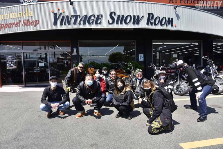 ハーレー忍野八海ツーリング|マイパフォーマンス店頭|ハーレーでローカルロードを快走して飛び切り美味いランチを食べに行こう!〈忍野八海ツーリング〉