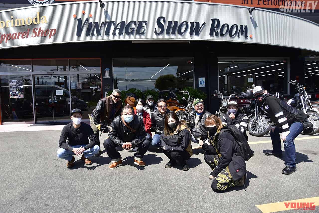 ハーレー忍野八海ツーリング|マイパフォーマンス店頭|ハーレーでローカルロードを快走して飛び切り美味いランチを食べに行こう!〈忍野八海ツーリング〉