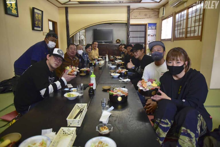 ハーレー忍野八海ツーリング|魚芳|ランチ|ハーレーでローカルロードを快走して飛び切り美味いランチを食べに行こう!〈忍野八海ツーリング〉