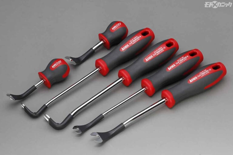 ANEX|クリップリムーバー|バイクメンテ好きにおすすめしたい最新工具セット&特定シーンで大活躍する工具×4選