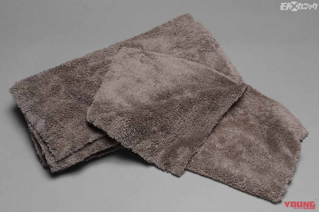 CREAF|プレミアムマイクロファイバータオル|バイクメンテ好きにおすすめしたい最新工具セット&特定シーンで大活躍する工具×4選