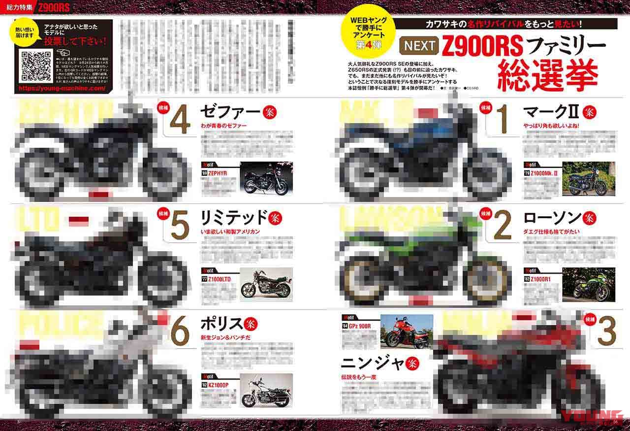 ヤングマシン2011年11月号|総力特集カワサキZ900RS|総選挙|ヤングマシン11月号発売!【現代版”Z”=Z900RSのすべて|新型GSX-S1000比較試乗|秋冬ウエアカタログ】