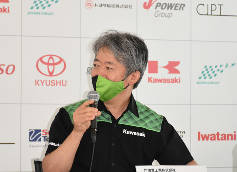 川崎重工の橋本康彦社長|【速報】夢の内燃機関“水素エンジン”開発で、カワサキとトヨタのドリームタッグが爆誕か!?