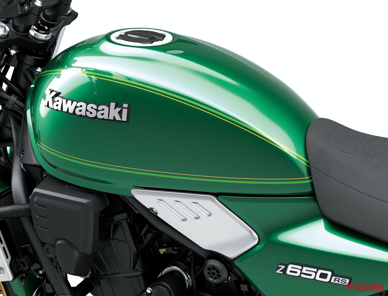 KAWASAKI Z650RS の純正アクセサリー|2気筒のザッパーは有り? 無し? カワサキ「Z650RS」が目指した“カジュアルなレトロスポーツ”像