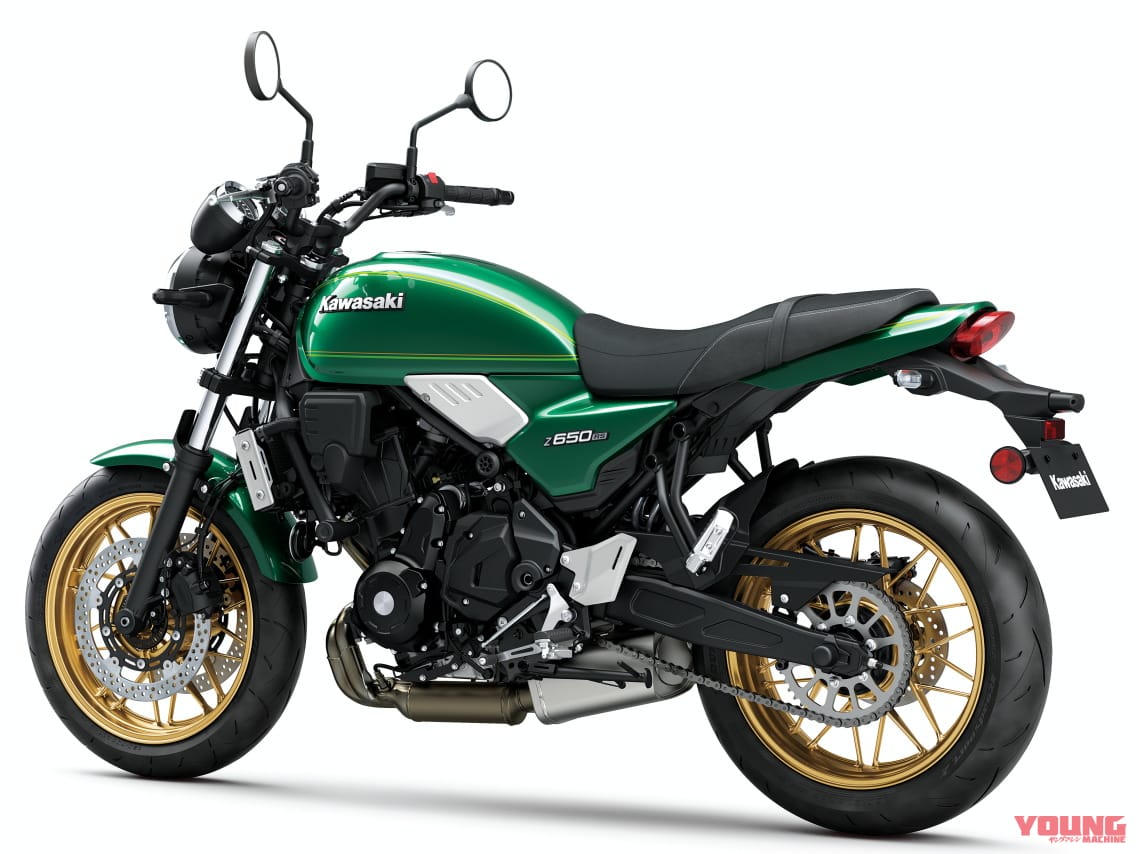 カワサキ新型 Z650rs 正式発表 並列2気筒の弟分がz900rsと超強力タッグ Webヤングマシン 最新バイク情報 カワサキ新型 Z650rs 正式発表 並列2気筒の弟分がz900rsと超強力タッグ Webヤングマシン 最新バイク情報