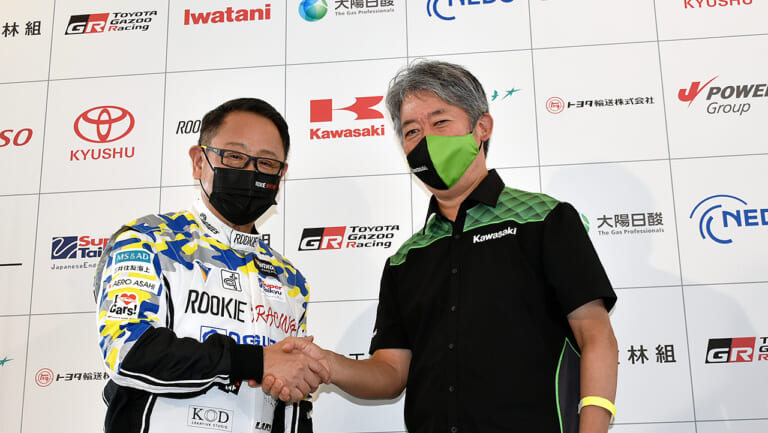 【速報】夢の内燃機関“水素エンジン”開発で、カワサキとトヨタのドリームタッグが爆誕か!?