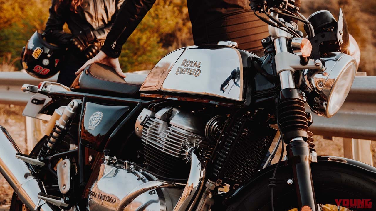 |ロイヤルエンフィールドの2気筒「INT 650」と「コンチネンタルGT 650」に新色が登場!