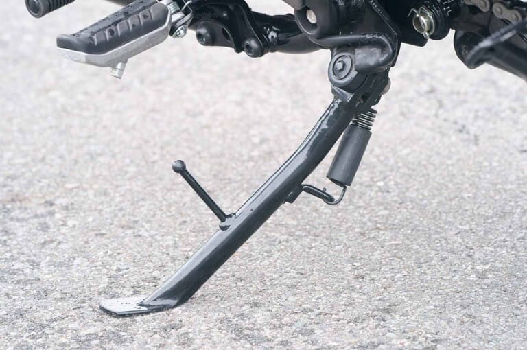 ホンダGB350 | サイドスタンド|丸山浩の’21 ホンダGB350/S最終解説【意外に異なるディテール徹底比較】