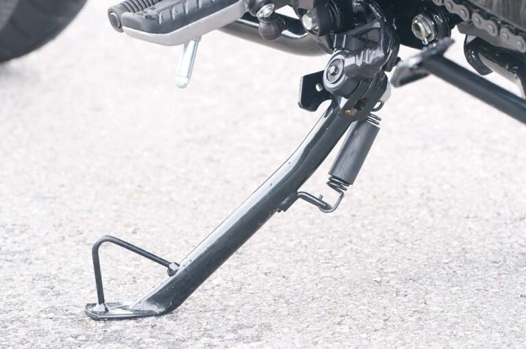 ホンダGB350S | サイドスタンド|丸山浩の’21 ホンダGB350/S最終解説【意外に異なるディテール徹底比較】