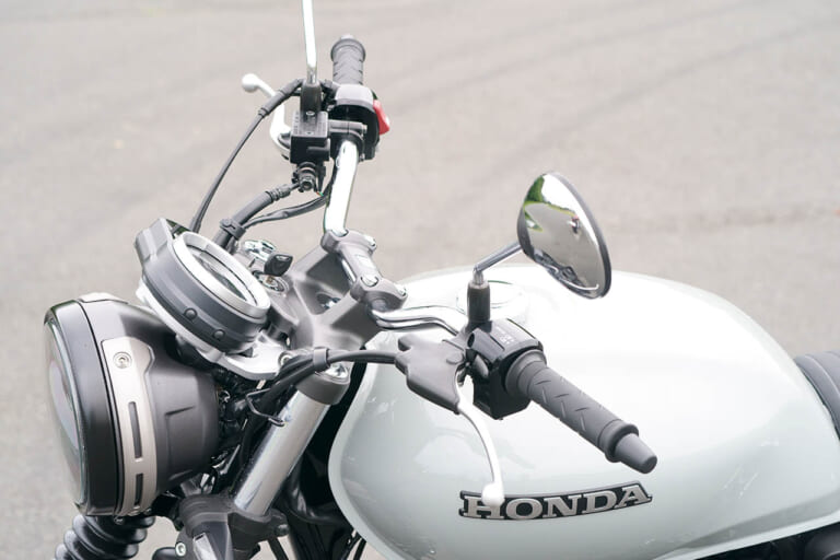 ホンダGB350S | ハンドル|丸山浩の’21 ホンダGB350/S最終解説【意外に異なるディテール徹底比較】
