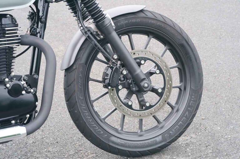 ホンダGB350S | フロントブレーキ|丸山浩の’21 ホンダGB350/S最終解説【意外に異なるディテール徹底比較】