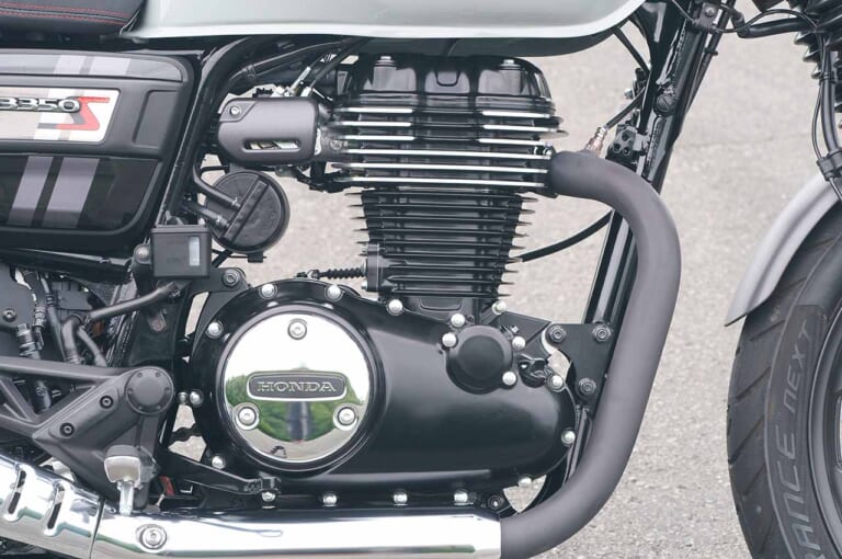 ホンダGB350/S|エンジン|丸山浩の’21 ホンダGB350/S最終解説【意外に異なるディテール徹底比較】