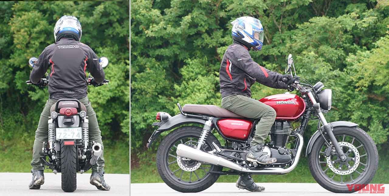 ホンダGB350 | ライディングポジション|丸山浩の’21 ホンダGB350/S最終解説【意外に異なるディテール徹底比較】