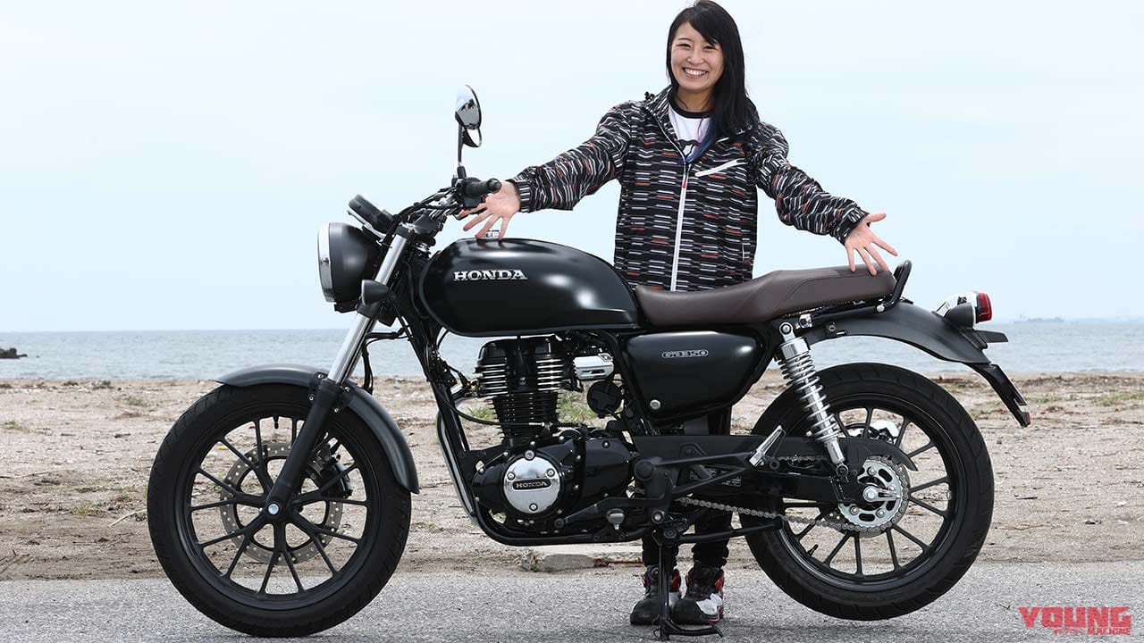 |岡崎静夏のホンダGB350試乗インプレ【考え抜かれたエンジンと車体。これが新世代スタンダード】