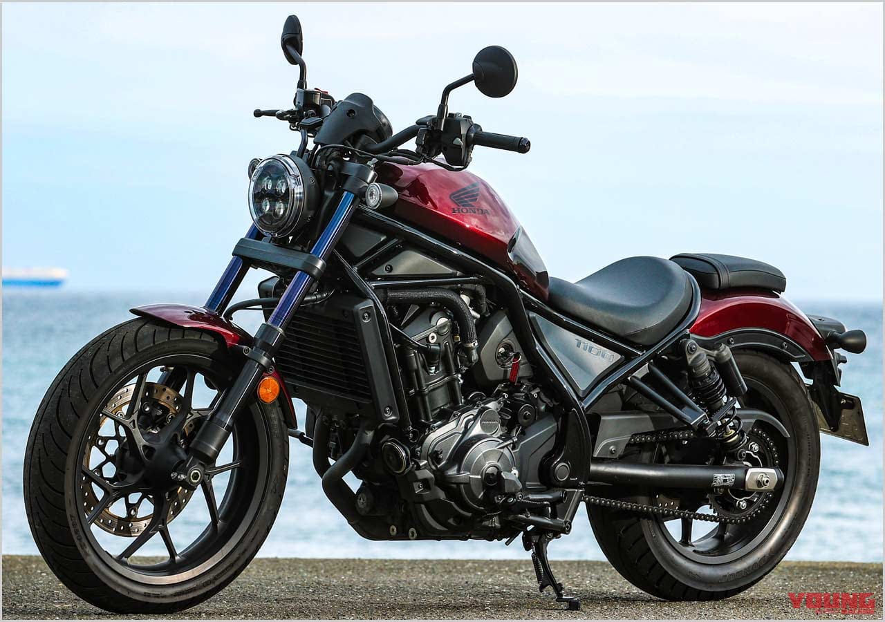 HONDA Rebel 1100 DCT|岡崎静夏のホンダ最新バイク部門別セレクション【特別版! 静夏オブザイヤー’22】