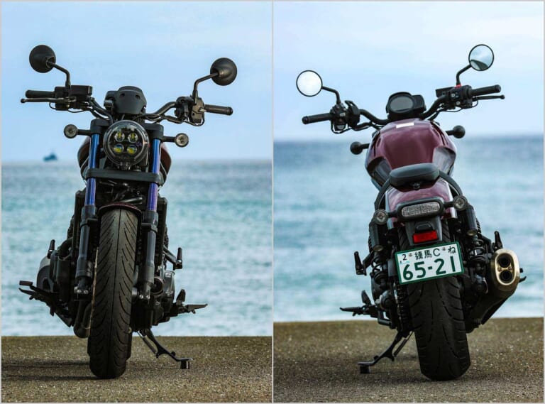 ホンダ レブル1100DCT|スタイリング|ホンダ レブル1100 DCT ディテール写真解説【タフで力強いスタイリングに扱いやすさをプラス】