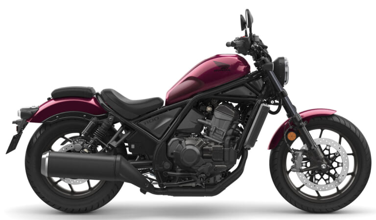ホンダ レブル1100DCT|ボルドーレッドメタリック|ホンダ レブル1100 DCT ディテール写真解説【タフで力強いスタイリングに扱いやすさをプラス】