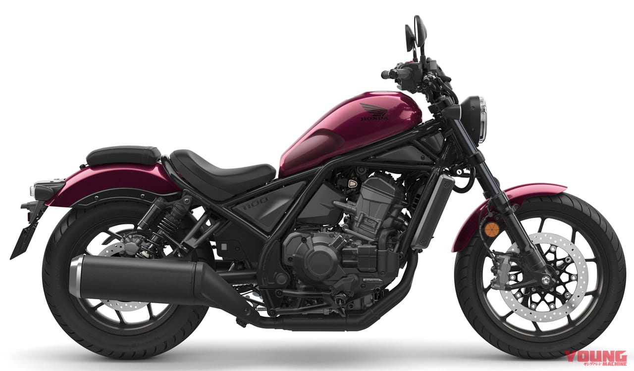 |ホンダ レブル1100 DCT ディテール写真解説【タフで力強いスタイリングに扱いやすさをプラス】
