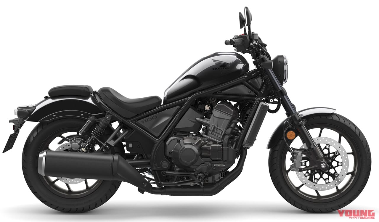 |ホンダ レブル1100 DCT ディテール写真解説【タフで力強いスタイリングに扱いやすさをプラス】