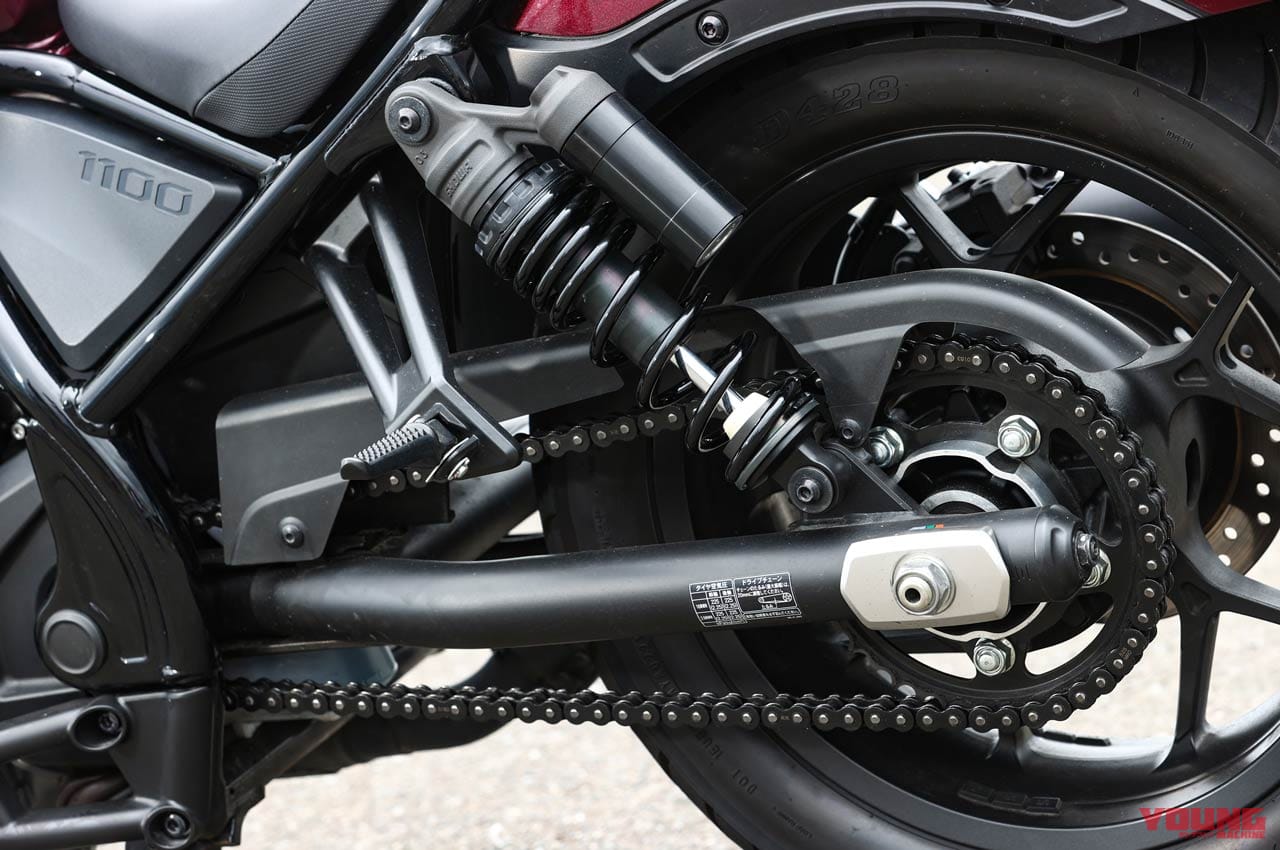 |ホンダ レブル1100 DCT ディテール写真解説【タフで力強いスタイリングに扱いやすさをプラス】