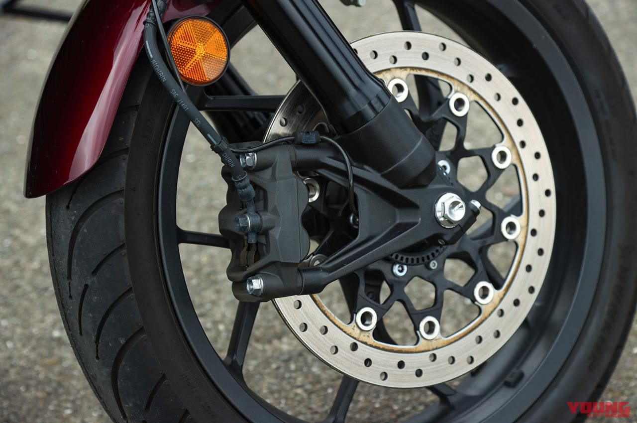 |ホンダ レブル1100 DCT ディテール写真解説【タフで力強いスタイリングに扱いやすさをプラス】