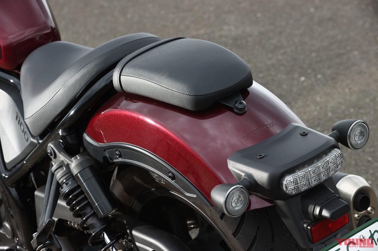 |ホンダ レブル1100 DCT ディテール写真解説【タフで力強いスタイリングに扱いやすさをプラス】