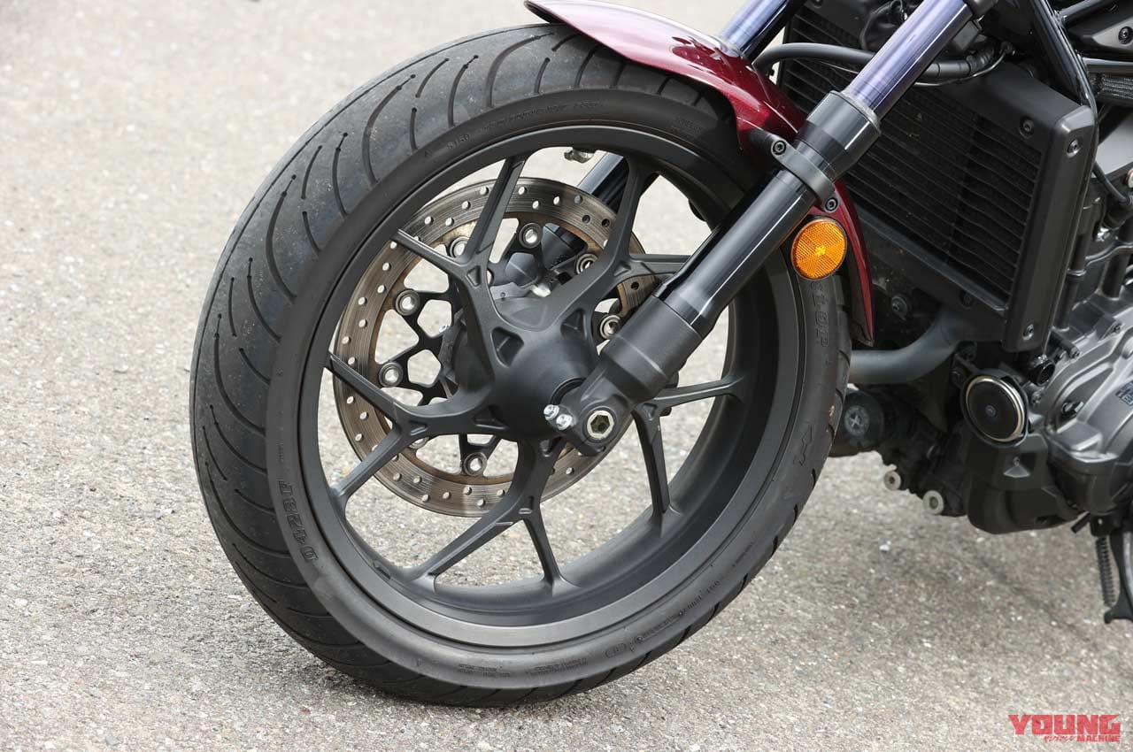 |ホンダ レブル1100 DCT ディテール写真解説【タフで力強いスタイリングに扱いやすさをプラス】