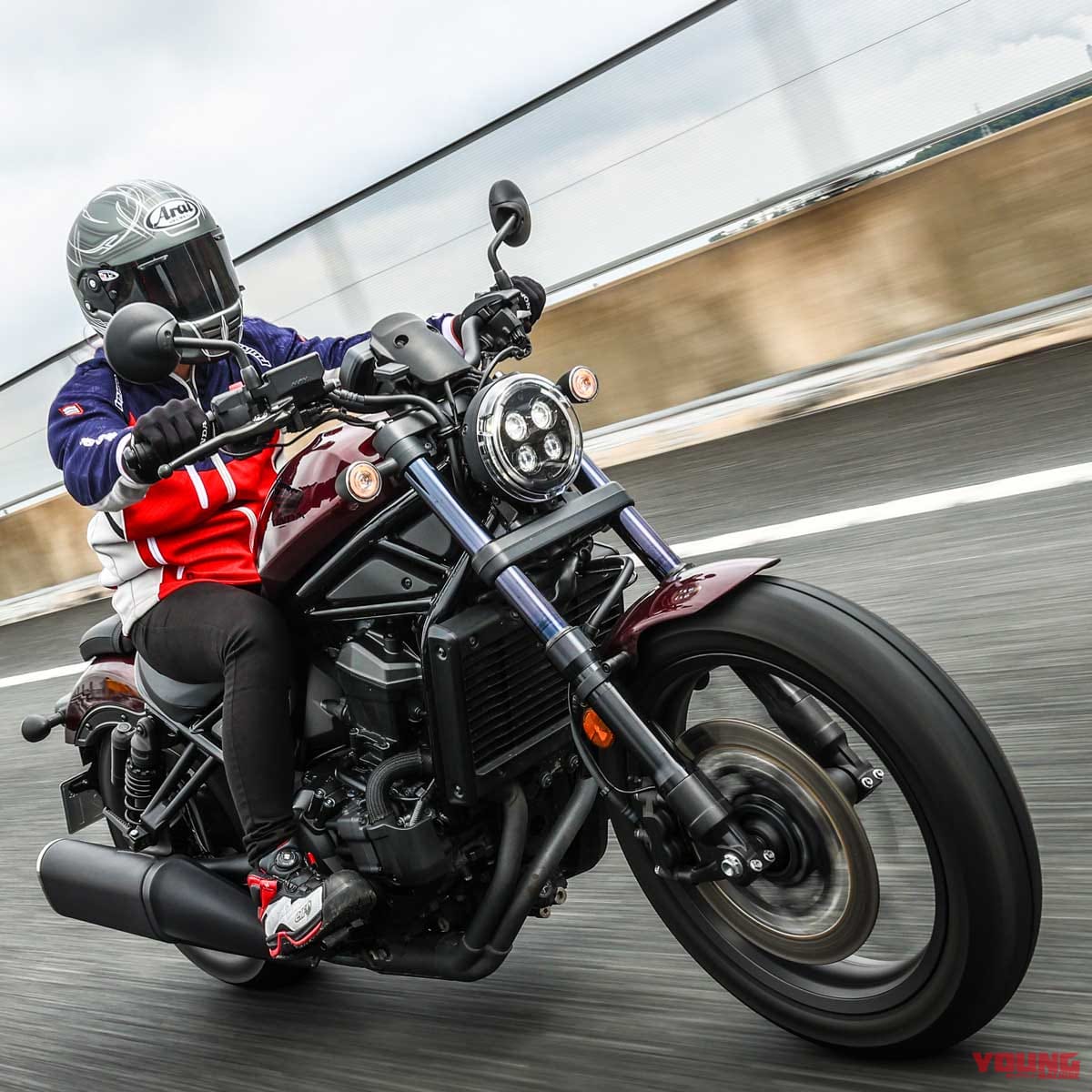 ホンダ レブル1100DCT|岡崎静夏|ライディング|岡崎静夏のホンダ レブル1100DCT試乗インプレ【ただのバイクとはひと味違う、病みつきになる不思議感覚】