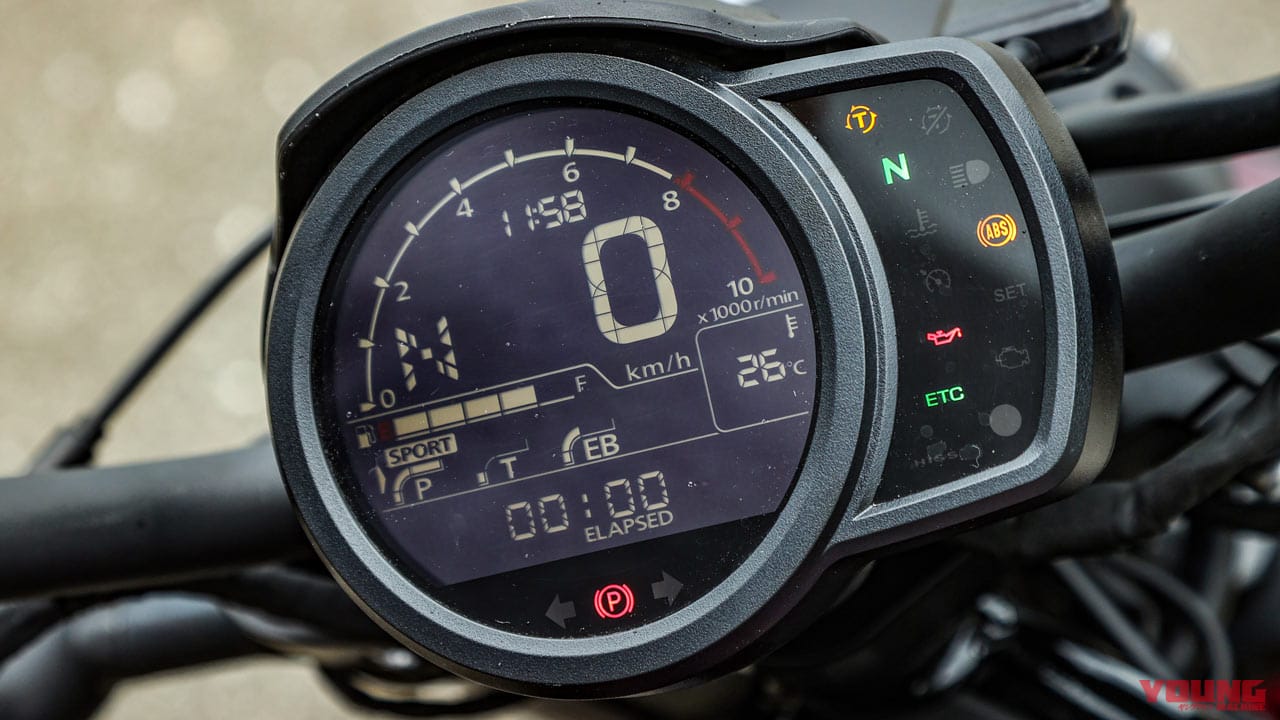 |ホンダ レブル1100 DCT ディテール写真解説【タフで力強いスタイリングに扱いやすさをプラス】