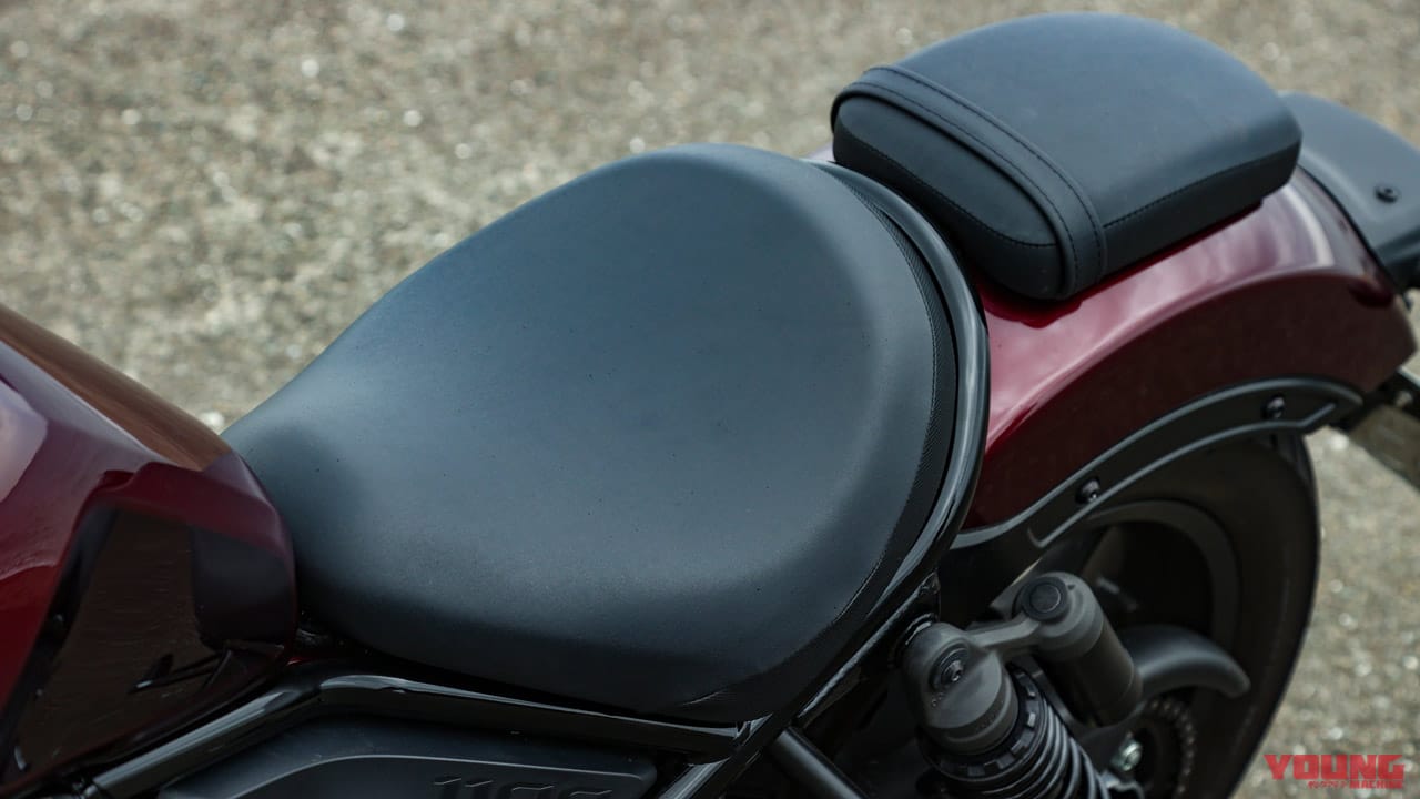 |ホンダ レブル1100 DCT ディテール写真解説【タフで力強いスタイリングに扱いやすさをプラス】