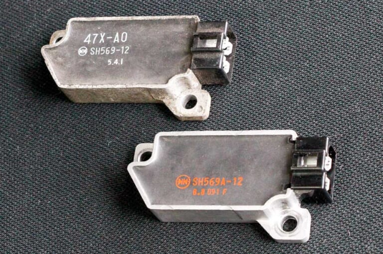 ’80s国産名車|ヤマハRZV500R|レギュレターレクチファイヤ|’80s国産名車・ヤマハRZV500R完調メンテナンス【経年劣化を克服して完調を維持したい】