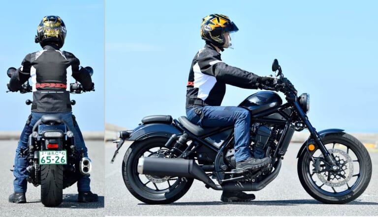 '21 ホンダ レブル1100|ライディングポジション|ホンダ レブル1100MTモデル試乗インプレッション【”クルーザー”の概念を再構築】