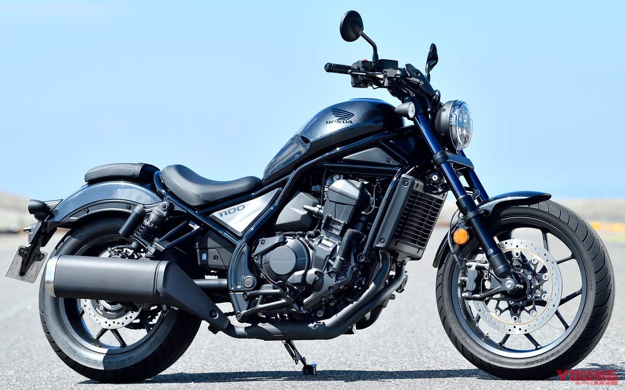 '21 ホンダ レブル1100|ホンダ レブル1100MTモデル試乗インプレッション【”クルーザー”の概念を再構築】