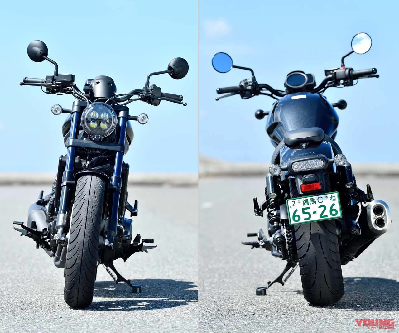 '21 ホンダ レブル1100|ホンダ レブル1100MTモデル試乗インプレッション【”クルーザー”の概念を再構築】